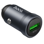 Автомобильное зарядное устройство Hoco, 18Вт, USB, Z62, металлический серый, коробка, фото6