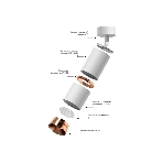Корпус светильника C6305 PSL серебро полированное D60*H60mm MR16 GU5.3, фото9