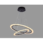 Светильник Ambrella light FA4357/2 BK черный 78W 3000K/4200K/6400K D580*670 (ПДУ РАДИО 2.4G), фото4