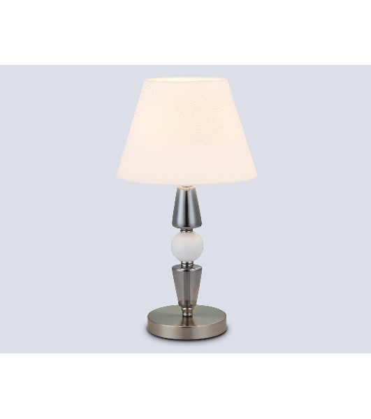 Светильник Ambrella light LH75262 SN/FR сатин никель/белый матовый E14 max 40W D260*470