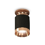 Светильник Ambrella Light XS6302180 SBK/PPG черный песок/золото розовое полированное MR16 GU5.3 (N6906, C6302, N6135), фото4