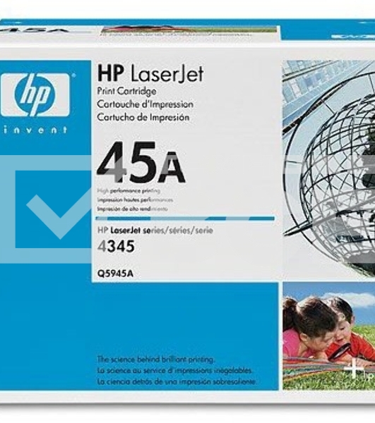 Картридж лазерный HP Q5945A черный для LJ 4345mfp 18 000 стр.