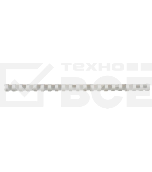 Пружины для переплета пластиковые Fellowes d=38мм 281-340лист A4 белый (50шт) FS-53494