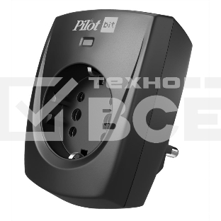 Сетевой фильтр Pilot BIT 1 розетка Surge Protector Pilot BIT 1 outlet