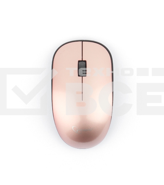 Мышь беспроводная Gembird MUSW-111-CRL коралловый, 1200 dpi, радиоканал, USB, кнопки - 3
