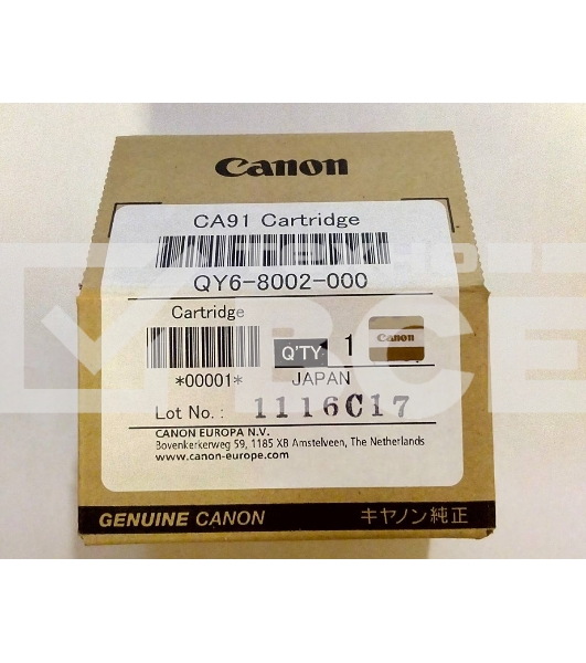 Печатающая головка CANON G1400/2400/3400 черная (QY6-8011/QY6-8002)