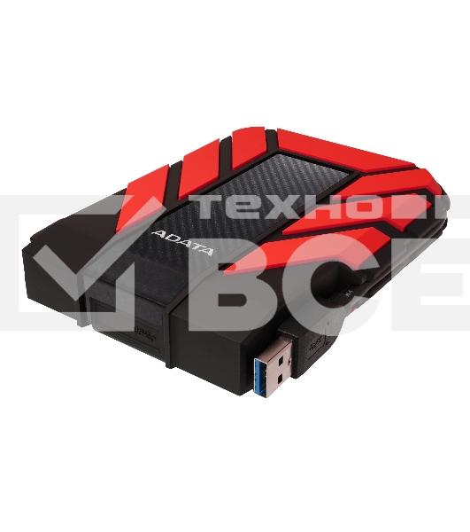 Внешний жесткий диск 2Tb Adata HD710P AHD710P-2TU31-CRD черный/красный (2.5