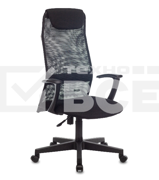 Кресло руководителя Бюрократ KB-8/BLACK черный TW-01 TW-11 сетка