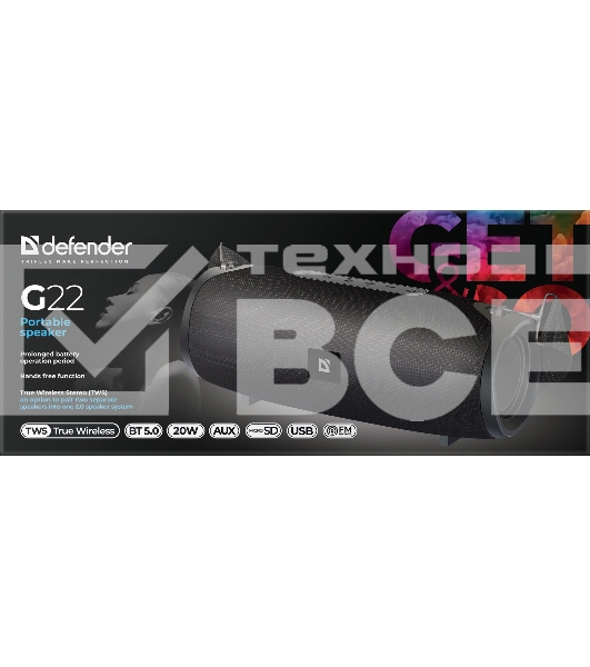 Акустическая система 2.0 Defender G22 65122