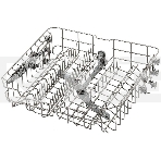 Посудомоечная машина Krona GARDA 60 BI 2100Вт полноразмерная, встраиваемая, фото6