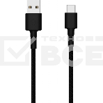 USB-кабель Xiaomi Mi Braided USB Type-C Cable SJX10ZM 100см чёрный, фото2