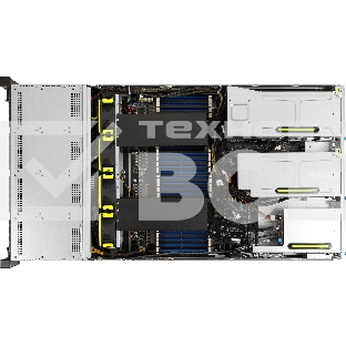 Серверная платформа Asus RS720A-E11-RS12 3x SFF8643 + 4x Slimx8 NVME + 4x Slimx4(NVME) on the  backplane, support 8xNVME to motherboard, 1x OCP 3.0, 2x 10GbE (Intel x710), 2x 1600W