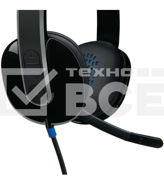 Гарнитура проводная Logitech H540 USB (981-000480)
