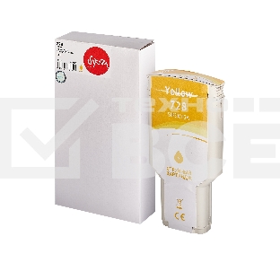 Струйный картридж Sakura F9K15A (№728 Yellow) для HP, желтый, 300 мл.