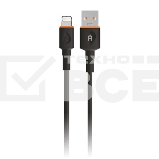Кабель Alteracs USB-Lightning F01-AL Black