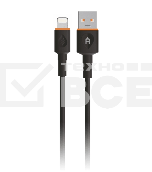 Кабель Alteracs USB-Lightning F01-AL Black