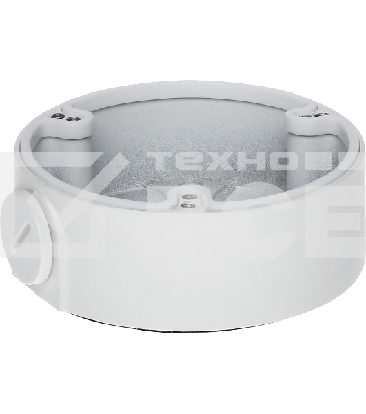 Монтажная коробка Dahua для уличных видеокамер серии HFWxxR-Z/VF; Размеры:φ90*32mm Water-proof Junction Box PFA135