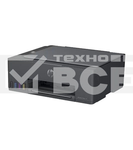 МФУ струйный HP Smart Tank 581 AiO (4A8D4A), A4, цветной, печ. до 22 стр/мин. (ч/б) до 16 стр/мин. (цвет), 1200 x 1200 dpi, USB, Wi-Fi, Air Print, Mopria