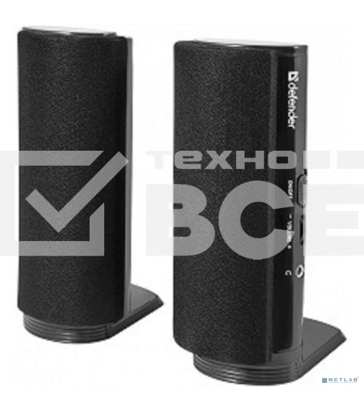 Акустическая система Defender SPK-210 2.0, 2x2W, разъем для наушников 65210