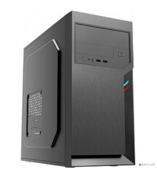 Компьютерный корпус без блока питания Case Foxline FL-702, mATX, 1x5.25EXT, 1x3.5EXT, 2x3.5INT, 2xUSB2.0, HDA, w/o FAN, w/o PSU