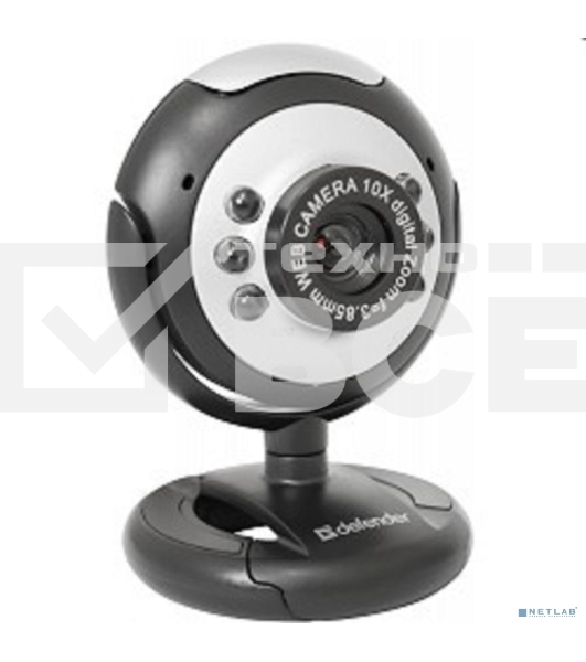 Веб-камера Defender C-110 0.3МП, USB, 640x480