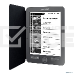 Электронная книга Digma M2 6' E-ink HD 758x1024 600MHz 128Mb/4Gb/SD/microSDHC/подсветка дисплея темно-серый (в компл.:обложка), фото4