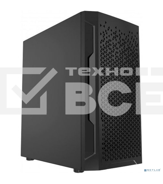Компьютерный корпус Powercase Mistral Micro Z2B SI, Non Window, Mesh, 2x 120мм fan, черный, mATX (CMIMZB-F2SI)