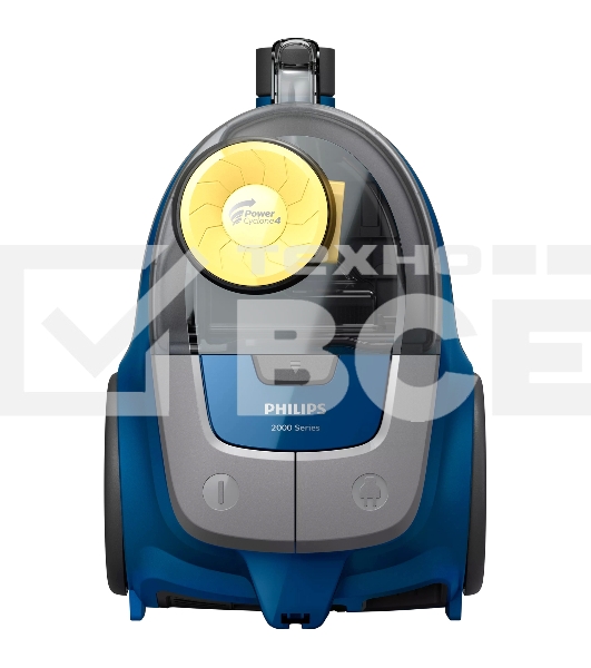 Пылесос Philips XB2125/09 синий, 360/850 Вт, уборка сухая, пылесборник контейнер 1.3 л