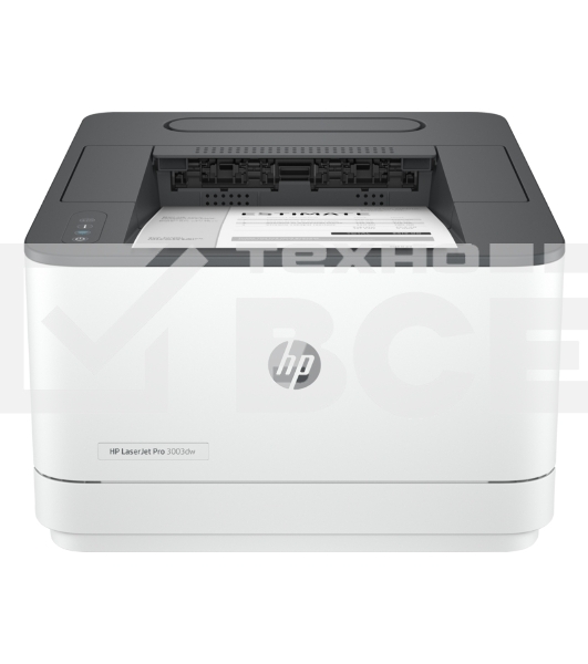 Принтер лазерный HP LaserJet Pro 3003dw (3G654A), A4, ч/б, печ. 33 стр/мин., 1200x1200 dpi, Ethernet (RJ-45), USB 2.0, Wi-Fi