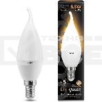 Лампа светодиодная GAUSS 104101107LED Candle tailed E14 6.5W 2700K, фото3