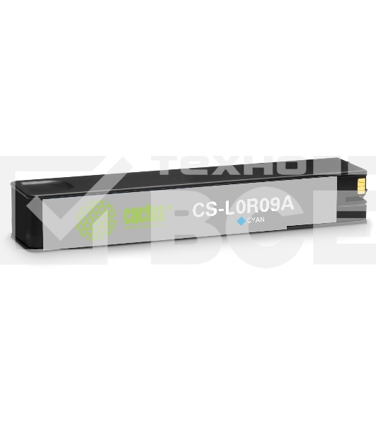Картридж струйный Cactus CS-L0R09A (981X) голубой пигментный (150 мл) для HP PageWide 556dn Enterprise/586dn