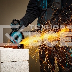 Круг отрезной по металлу Gross WA60TBF 125х1.0х22.2мм, в метал.банке, 10 шт. 743680, фото 1