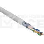 Кабель витая пара F/UTP, CAT 5e, PVC, 4х2х0,52 мм, 24AWG, INDOOR, SOLID, серый, 305 м Rexant PRO, фото2