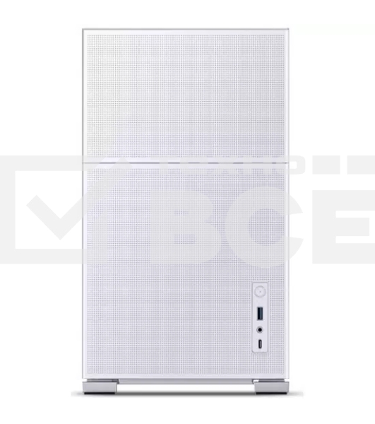 Корпус без блока питания Case JONSBO D31 MESH, Mini-Tower, TG, no fan, 1xUSB-A 3.2 + 1xUSB-C 3.2, mATX, mDTX, mITX White