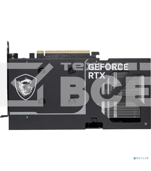 Видеокарта MSI PCI-E 5.0 RTX 5060 Ti 16G VENTUS 2X OC PLUS NVIDIA GeForce RTX 5060TI 16Gb 128bit GDDR7 2617/28000 HDMIx1 DPx3 HDCP Ret