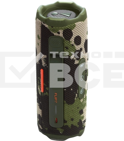 Колонка портативная JBL FLIP 7 камуфляж 25W 1.0 BT 1800mAh (JBLFLIP7SQUAD)