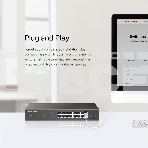 Коммутатор Mercusys MS116GS с 16 гигабитными портами для размещения на столе или в стойке, фото6