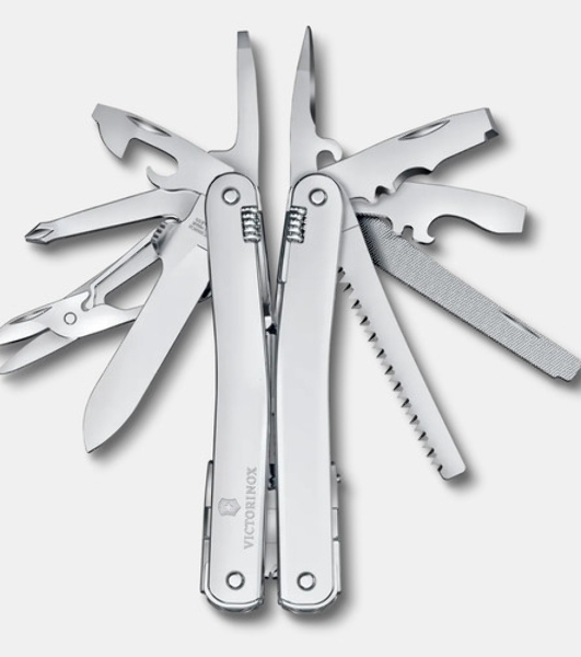 Мультитул Victorinox SwissTool Spirit MX (3.0224.MN) 105мм 24функц. чехол нейлоновый серебристый подар.коробка