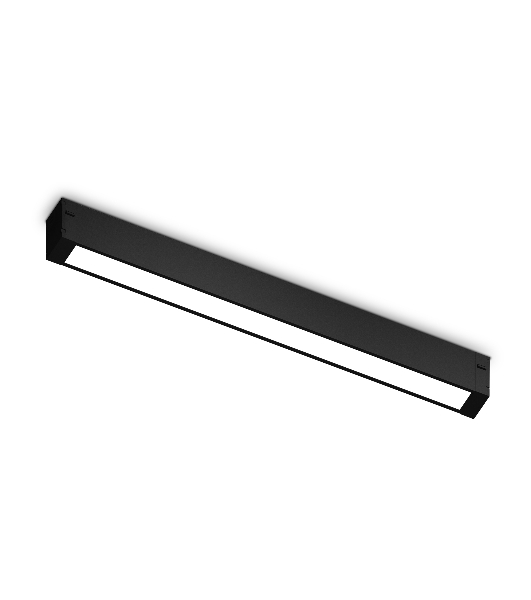 Светильник светодиодный трековый для шинопровода Magnetic Ambrella light GL1660 BK черный IP20 15W 4200K 220V 120° 342*25*42 (Без ПДУ)