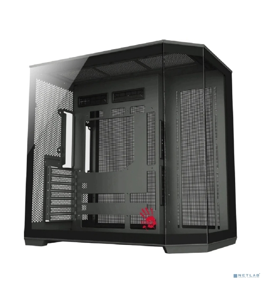 Компьютерный корпус Bloody BD-CC109 черный без БП ATX 10x120мм 2xUSB3.0 audio