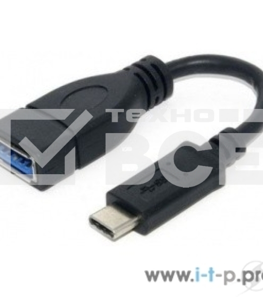 Переходник Cablexpert Переходник USB OTG, USB Type-C/USB 3.0F, пакет (A-OTG-CMAF3-01)