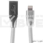 Кабель Cablexpert для Apple CC-G-APUSB01W-1.8M, AM/Lightning, серия Gold, длина 1.8м, белый, блистер, фото2