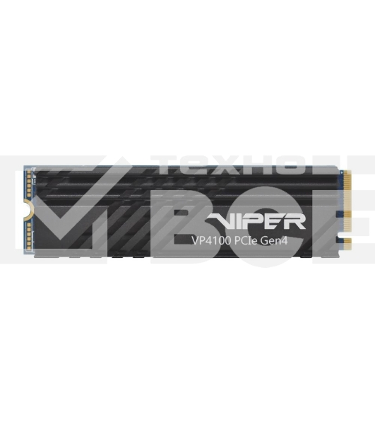 Накопитель SSD Patriot Viper VP4100, 1Tb, PCIe 4.0 x4, M.2, NVMe, R/W 4700/4200, с радиатором