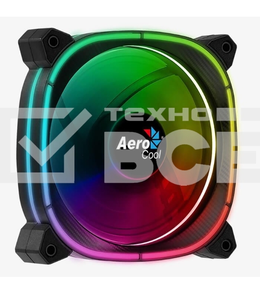 Вентилятор Aerocool / Formula Astro 12 ARGB черный, 120 мм, 1000 об/мин, 17.5 дБ, 6 pin
