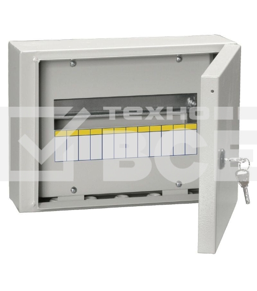 Корпус металлический IEK MKM11-N-12-54-Z  ЩРн-12з-0 У2 IP54