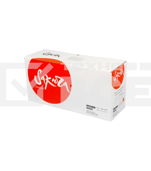 Тонер-туба Sakura SPC250EM (407545) для Ricoh Aficio SP C250/ C260/ C261, пурпурный, 1600 к.