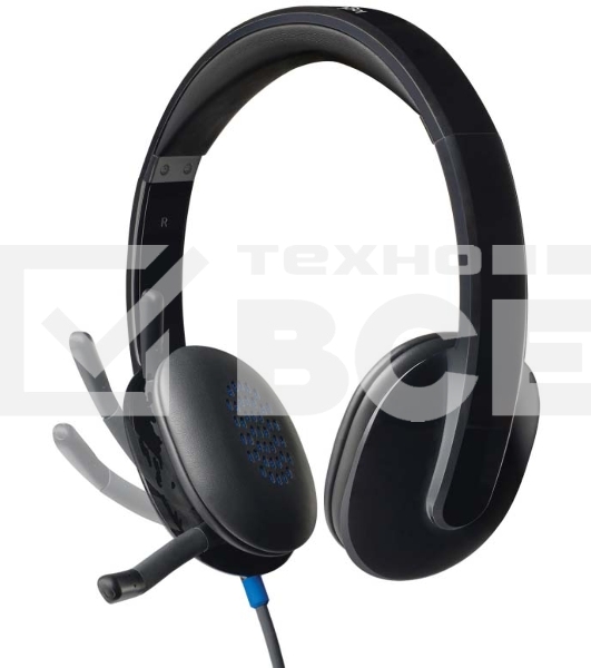 Гарнитура проводная Logitech H540 USB (981-000480)