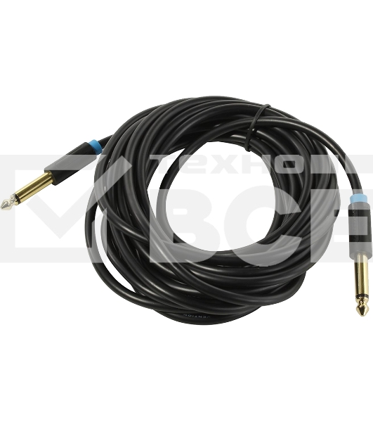 Кабель Vention аудио Jack 6,35 mm M/6.35 M - 5 м