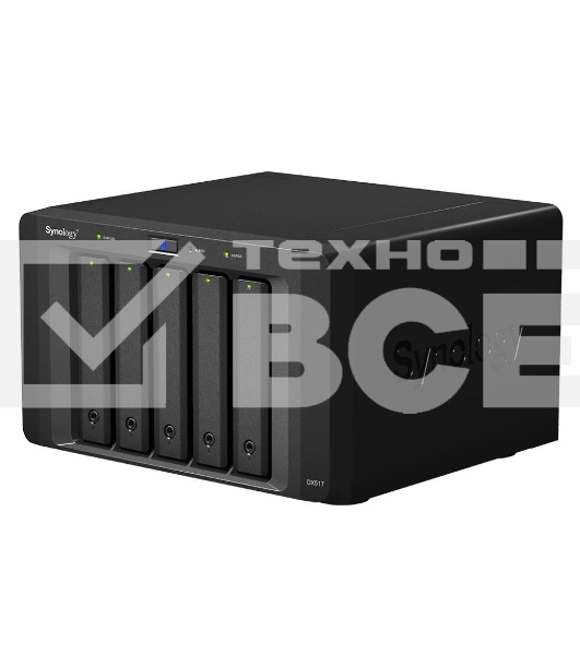 Модуль расширения СХД 5BAY NO HDD ESATA DX517 SYNOLOGY
