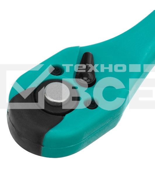 Ключ-трещотка Stels 1/4, 72 зуба, с быстрым сбросом, CrV, 2-х ком. рукоятка